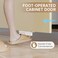 NiHome 2PCS Silicone Cabinet Foot Pulls for Kitchen Bathroom Trash Bins Comfortable Foot Handles for Barefoot or Shod Durable Soft Touch NonSlip Silicone Protects Cabinets from Scratches White