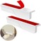 NiHome 2PCS Silicone Cabinet Foot Pulls for Kitchen Bathroom Trash Bins Comfortable Foot Handles for Barefoot or Shod Durable Soft Touch NonSlip Silicone Protects Cabinets from Scratches White