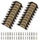 ONLYKXY Antique SeashellShaped Design Bronze Metal Drawer Pulls Handles Vintage Kitchen Cabinets Metal Cupboard Furniture Wardrobe Door Medicine Shell Pull Handle 20PCS Length 98mm Width 30mm