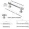 POVEFONK 10 Pack 375 inch Brushed Satin Nickel Kitchen Cabinet Handles Cabinet Pulls Sliver Drawer Pulls Kitchen Cabinet Hardware Handles Drawer Pulls Dresser Handles