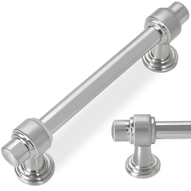 POVEFONK 10 Pack 375 inch Brushed Satin Nickel Kitchen Cabinet Handles Cabinet Pulls Sliver Drawer Pulls Kitchen Cabinet Hardware Handles Drawer Pulls Dresser Handles