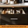 Probrico 5 Pack 3 Cabinet Pulls Polished Chrome Euro T Bar Kitchen Cabinet Hardware Stainless Steel Dresser Pulls Chrome Handles for Cabinet Dresser 3 Hole Centers 5 Total Length