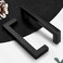 Probrico 50 Pack 5 Inch 128mm Hole Center Cabinet Handles Stainless Steel Kitchen Drawer Pulls Square Bar Cabinet Hardware for Kitchen Bathroom Cupboard