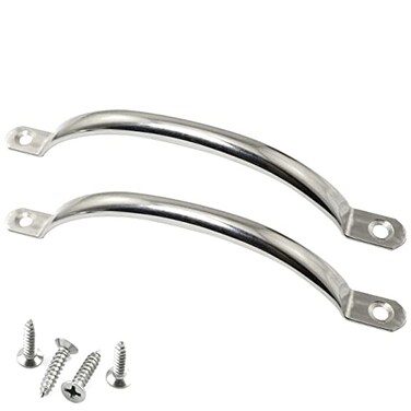 PZRT 2pcs 129mm Stainless Steel Door Handle Cabinet Drawer Hardware Solid Handles Pulls