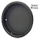 QCAA Solid Brass Finger Pull 218 Matte Black Made in Taiwan 2 Pack