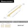 QOGRISUN 2Pack Solid Brass Cabinet Pulls Hexagon Drawer Handles1114Inch Hole Center Suitable for Kitchen Bathroom Dresser Cupboard Hardware 138Inch Total Length Brushed Finish