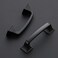 Ravinte 10 Pack Solid 3 Square Foot Arch Pulls Kitchen Cabinet Handles Matte Black Drawer Pulls Kitchen Cabinet Hardware for Cupboard Handles