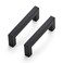 Ravinte 20 Pack 312 Inch Kitchen Square Cabinet Handles Matte Black Pulls Black Drawer Pulls Kitchen Cabinet Hardware Handles