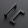 Ravinte 20 Pack 312 Inch Kitchen Square Cabinet Handles Matte Black Pulls Black Drawer Pulls Kitchen Cabinet Hardware Handles