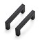 Ravinte 20 Pack 312 Inch Kitchen Square Cabinet Handles Matte Black Pulls Black Drawer Pulls Kitchen Cabinet Hardware Handles