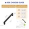 Ravinte 20 Pack Solid 4 Inch Center to Center Slim Square Bar Drawer Handles Black Drawer Pulls Matte Black Cabinet Pulls for Kitchen Cabinet Hardware
