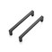 Ravinte 20 Pack Solid 5 Inch Kitchen Square Cabinet Handles Matte Black Pulls Drawer Pulls Kitchen Cabinet Hardware Flat Black Handles