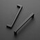 Ravinte 20 Pack Solid 5 Inch Kitchen Square Cabinet Handles Matte Black Pulls Drawer Pulls Kitchen Cabinet Hardware Flat Black Handles