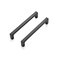 Ravinte 20 Pack Solid 5 Inch Kitchen Square Cabinet Handles Matte Black Pulls Drawer Pulls Kitchen Cabinet Hardware Flat Black Handles