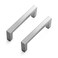 Ravinte 25 Pack Solid 3 Inch Center to Center Slim Square Bar Drawer Handles Kitchen Cabinet Handles Brushed Nickel Drawer Pulls Kitchen Cabinet Hardware Kitchen Handles Cabinet Pulls