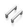 Ravinte 3 Pack 3 Inch Kitchen Square Cabinet Handles Satin Nickel Pulls Brushed Nickel Kitchen Cabinet Hardware Handles for Cupboard Drawer Pulls