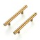 Ravinte 30 Pack 5 Inch Cabinet Pulls Brushed Brass Stainless Steel Kitchen Drawer Pulls Cabinet Handles 5Length 3 Hole Center