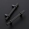 Ravinte 30 Pack 6 Inch Cabinet Pulls Matte Black Kitchen Cabinet Hardware Cupboard Handles with Square Base 6 Length35 Hole Center