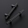 Ravinte 30 Pack 6 Inch Cabinet Pulls Matte Black Kitchen Cabinet Hardware Cupboard Handles with Square Base 6 Length35 Hole Center