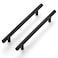 Ravinte 30 Pack 81316 Inch Cabinet Handles Matte Black Kitchen Cabinet Hardware Dresser Pulls Stainless Steel Cabinet Pulls 81316 Length614 Hole Center