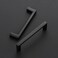 Ravinte 30 Pack Matte Black Cabinet Pulls 334 Inch 96mm Hole Center Slim Kitchen Handles Square Drawer Pulls for Cabinets Cupboards Hardware