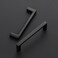 Ravinte 30 Pack Matte Black Cabinet Pulls 334 Inch 96mm Hole Center Slim Kitchen Handles Square Drawer Pulls for Cabinets Cupboards Hardware