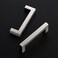 Ravinte 32 Pack 4 Inch Kitchen Square Cabinet Handles Satin Nickel Pulls Brushed Nickel Kitchen Cabinet Hardware Handles for Cupboard Drawer Pulls