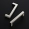 Ravinte 32 Pack 4 Inch Kitchen Square Cabinet Handles Satin Nickel Pulls Brushed Nickel Kitchen Cabinet Hardware Handles for Cupboard Drawer Pulls