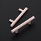 Ravinte 35 Pack 5 Inch Cabinet Pulls Pink Stainless Steel Kitchen Drawer Pulls Cabinet Handles 5 InchLength 3 Inch Hole Center