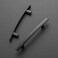 Ravinte 40 Pack 6 Curved Cabinet Pulls Matte Black Kitchen Drawer Pulls Arch Cabinet Handles 6Length 375 Hole Center