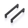 Ravinte 60 Pack 5 Inch Kitchen Square Cabinet Handles Matte Black Drawer Pulls for Cupboard Hardware