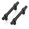 Ravinte Decor 15 Pack Black Cabinet Handles 3 Hole Center Cabinet Pulls Matte Black Drawer Pulls Cabinet Hardware Kitchen Handles for Cabinets
