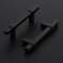 Ravinte Decor 15 Pack Black Cabinet Handles 3 Hole Center Cabinet Pulls Matte Black Drawer Pulls Cabinet Hardware Kitchen Handles for Cabinets