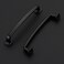 Ravinte Decor 3 Pack Cabinet Handles Arch Cabinet Pulls 5 Inch Drawer Pulls Black Kitchen Drawer Handles Curved Dresser Hardware Solid Kitchen Hardware