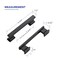 Ravinte Hardware 5 Pack 334 Inch 96mm Matte Black Cabinet Pulls Heavy Duty Kitchen Drawer Cupboard Handles Solid Cabinet Hardware