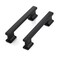 Ravinte Hardware 5 Pack 334 Inch 96mm Matte Black Cabinet Pulls Heavy Duty Kitchen Drawer Cupboard Handles Solid Cabinet Hardware