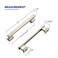 Ravinte Hardware 5 Pack 5 Inch 128mm Brushed Nickel Cabinet Pulls Heavy Duty Kitchen Drawer Cupboard Handles Solid Cabinet Hardware