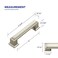 Ravinte Hardware 5 Pack Brushed Nickel Cabinet Pulls 3 Inch 76mm Hole Center Zinc Alloy Drawer Handles for Kitchen Cabinets Cupboards Dressers Square Solid Metal Hardware