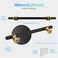 Redunest Cabinet Pulls Matte Black and Gold Cabinet Handles 5 Pack 614 Inch Kitchen Door Cupboard Wardrobe Drawer Handles Cabinet Hardware Bar Drawer Pulls 160mm Hole Centers