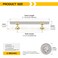 Rergy 10 Pack 334 Inch Brushed Nickel and Gold Cabinet Pulls HeavyDuty Kitchen Cabinet Handles RustResistant and Durable Drawer Pulls Zinc Alloy Hardware for CupboardClosetCabinets