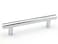 Richelieu BP20596140 Roosevelt Collection Chrome Cabinet Handle 3 34 inch Center to Center Cabinet Bar Pull Modern Drawer Pull for Kitchen Bathroom and Dresser 1 Pack