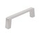 Richelieu Hardware BP10743195 Eglinton Collection 3inch 76 mm CentertoCenter Brushed Nickel Modern Rectangular Cabinet and Drawer Pull Handle for Kitchen Bathroom and Furniture