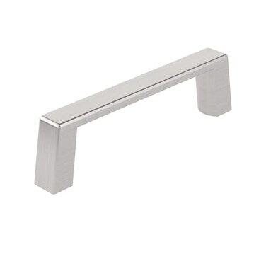 Richelieu Hardware BP10743195 Eglinton Collection 3inch 76 mm CentertoCenter Brushed Nickel Modern Rectangular Cabinet and Drawer Pull Handle for Kitchen Bathroom and Furniture