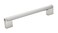 Richelieu Hardware BP719160195 Sanremo Collection 6 516inch 160 mm CentertoCenter Brushed Nickel Modern Cabinet and Drawer Pull Handle for Kitchen Bathroom and Furniture