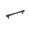 Richelieu Hardware BP7227160900 Westmount Collection 6 516inch 160 mm CentertoCenter Matte Black Transitional Rectangular Cabinet and Drawer Bar Pull Handle for Kitchen Bathroom and Furniture