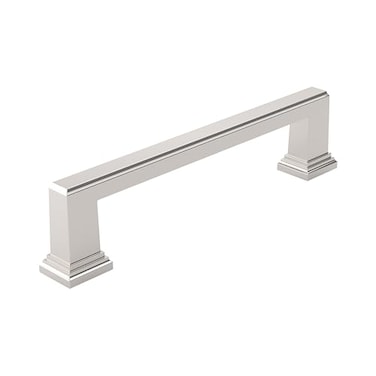 Richelieu Hardware BP795128180 Mirabel Collection 5 116inch 128 mm CentertoCenter Polished Nickel Transitional Cabinet and Drawer Pull Handle for Kitchen Bathroom and Furniture