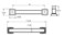 Richelieu Hardware BP81596195 Vaughan Collection 3 34inch 96 mm CentertoCenter Brushed Nickel Transitional Cabinet and Drawer Pull Handle for Kitchen Bathroom and Furniture