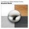 Richelieu Hardware BP81596195 Vaughan Collection 3 34inch 96 mm CentertoCenter Brushed Nickel Transitional Cabinet and Drawer Pull Handle for Kitchen Bathroom and Furniture
