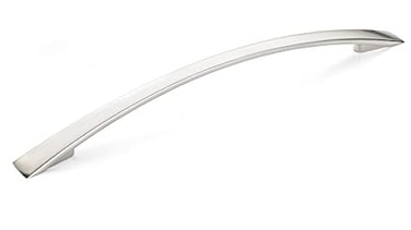 Richelieu Hardware BP821192195 Silverthorn Collection 7 916inch 192 mm CentertoCenter Brushed Nickel Modern Arched Cabinet and Drawer Pull Handle for Kitchen Bathroom and Furniture