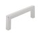 Richelieu Hardware BP87396195 Lambton Collection 3 34inch 96 mm CentertoCenter Brushed Nickel Modern Rectangular Cabinet and Drawer Pull Handle for Kitchen Bathroom and Furniture